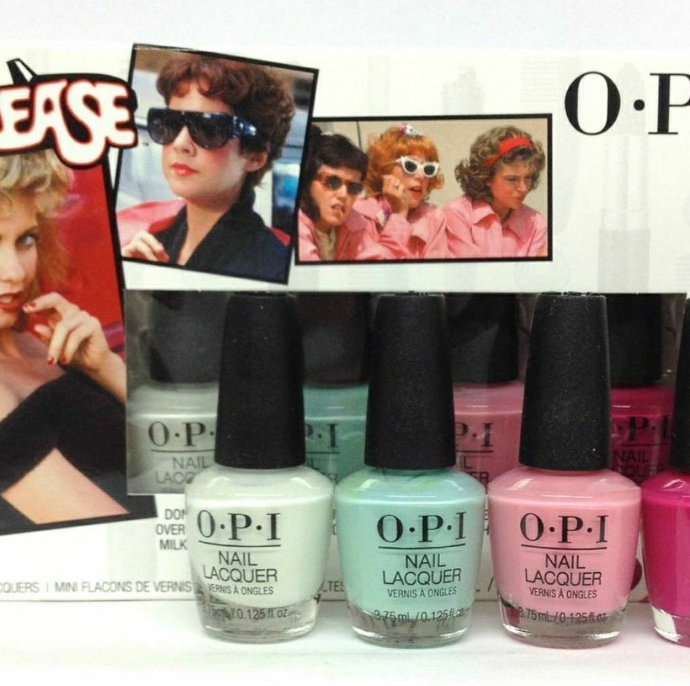 OPI limited edition GREASE mini polish set